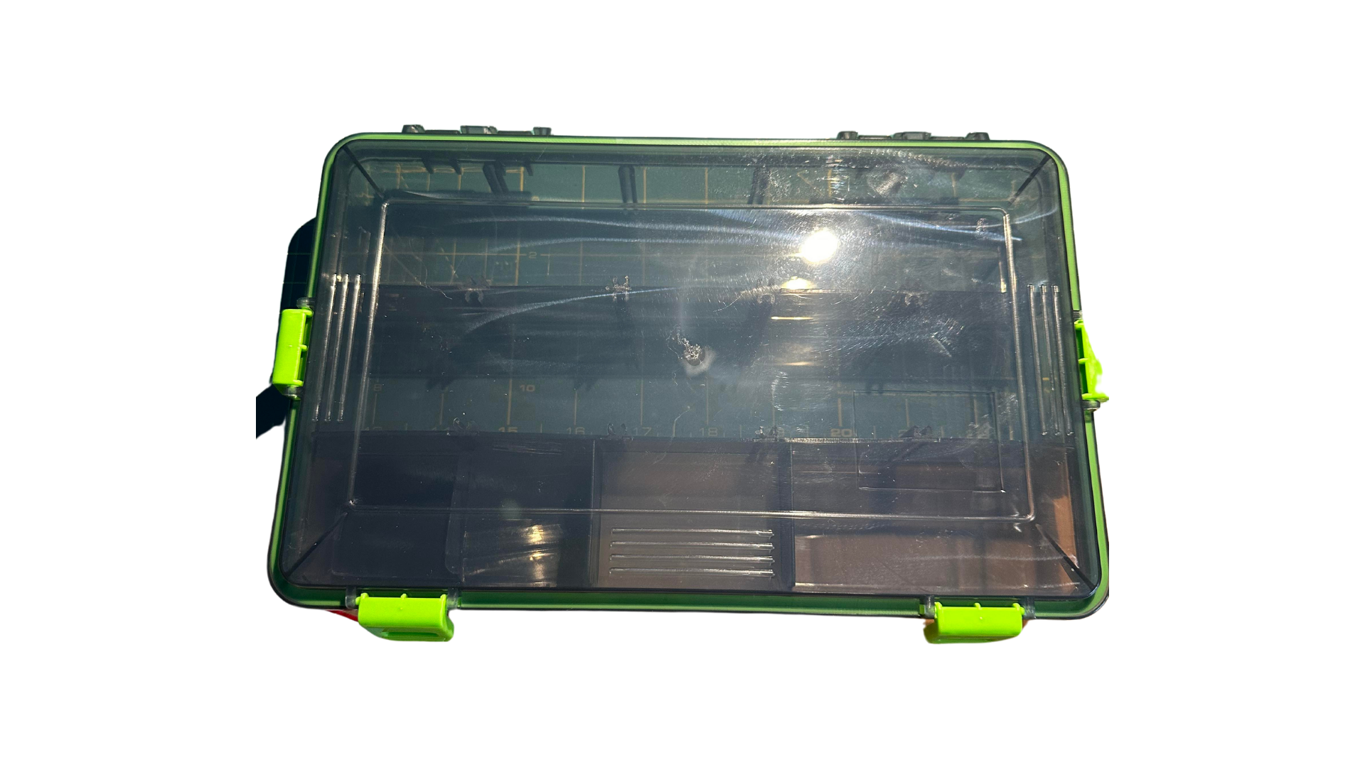 Plastic tackle box Plastic tackle box