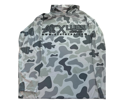 Camo Hooded Fishing Shirt