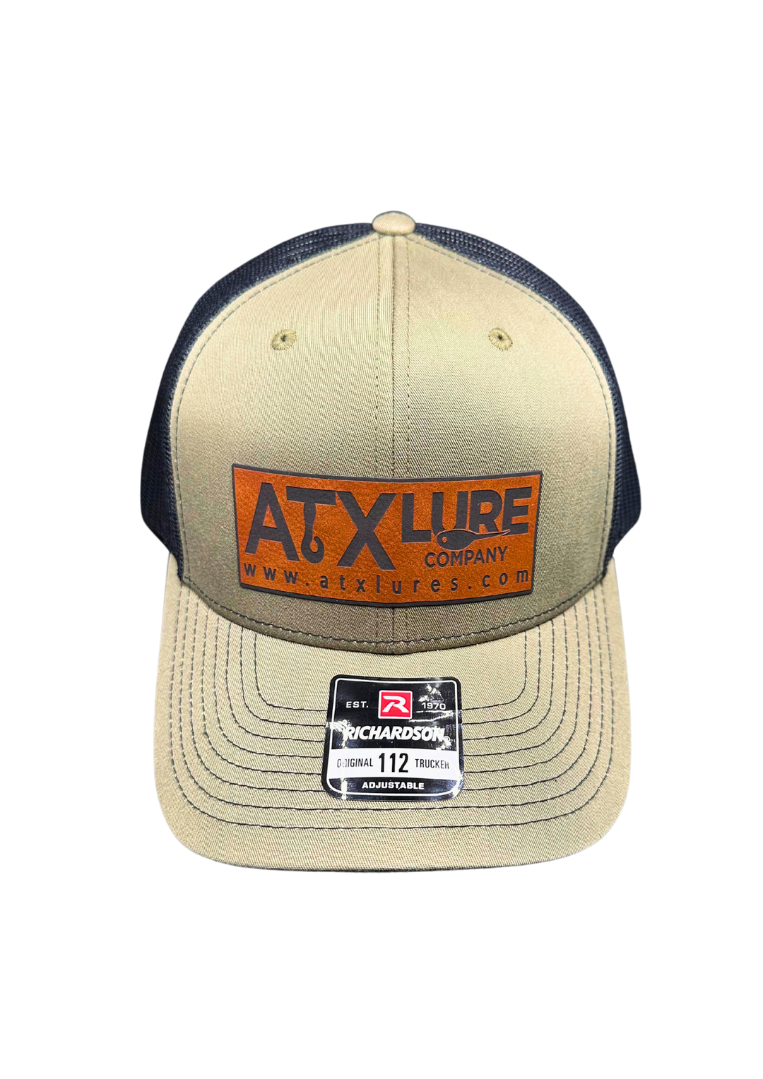 ATX Leather Patch Hats