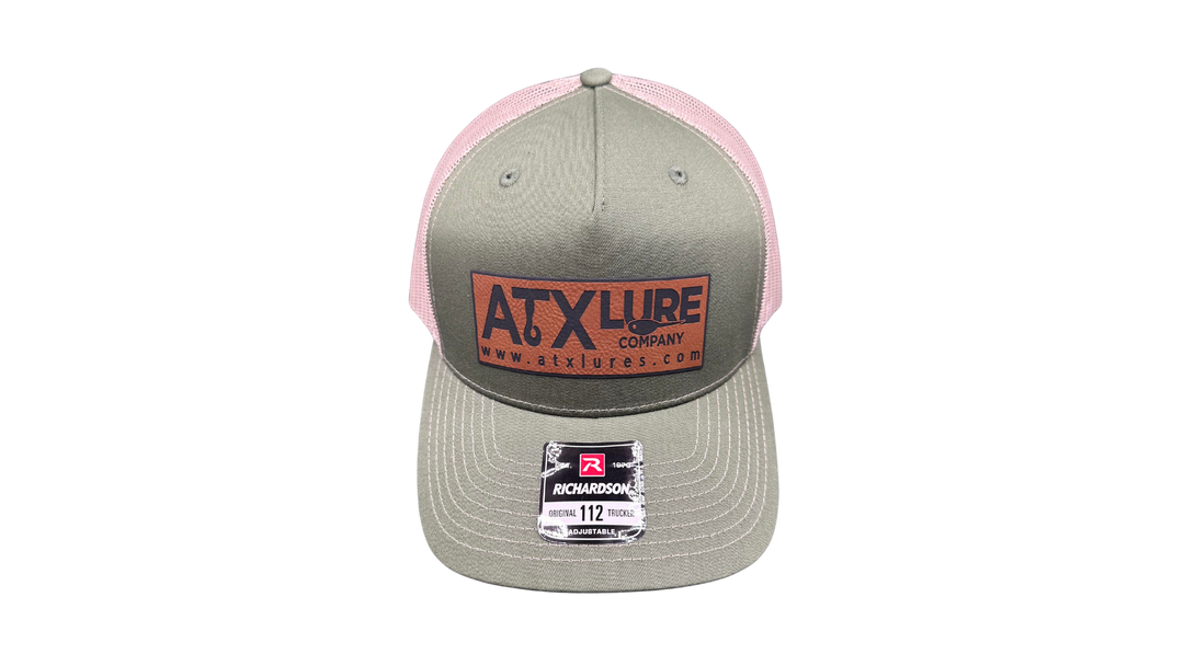 ATX Leather Patch Hats