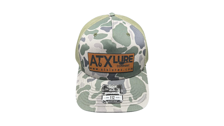 ATX Leather Patch Hats