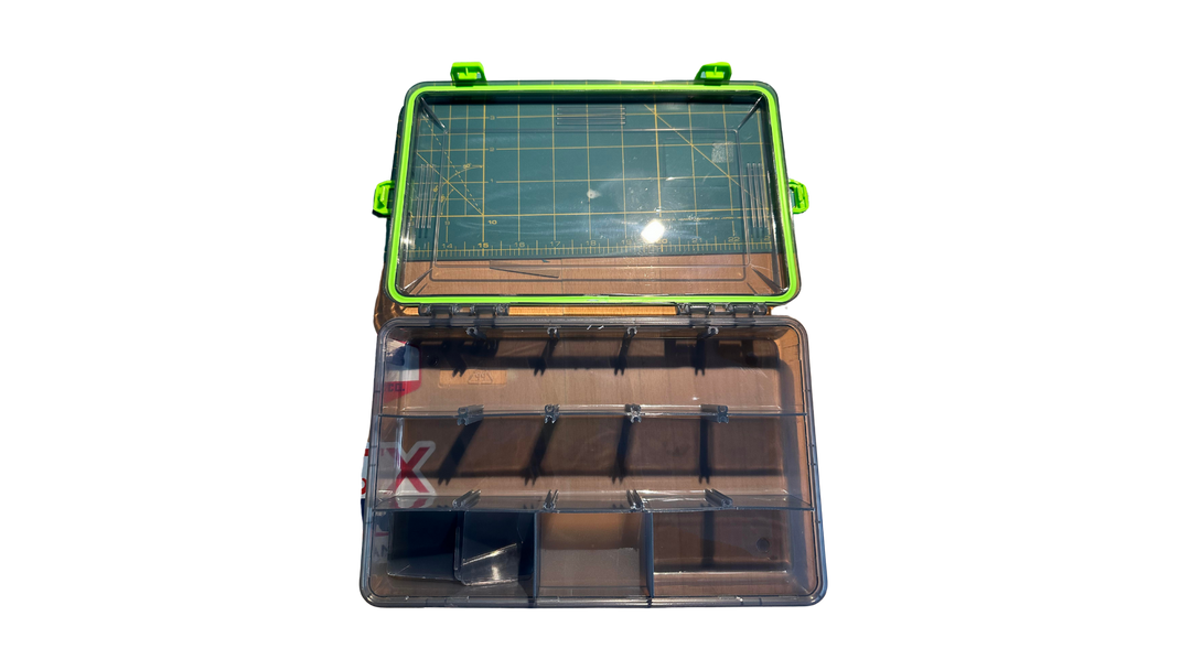 Plastic tackle box